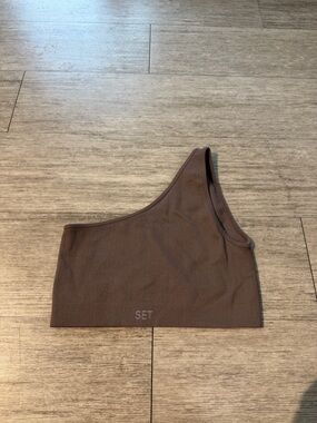 Set active One-Shoulder sports bra